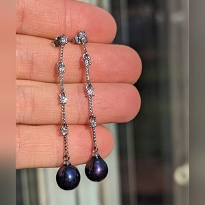 Sterling Silver Freshwater Pearl Earrings